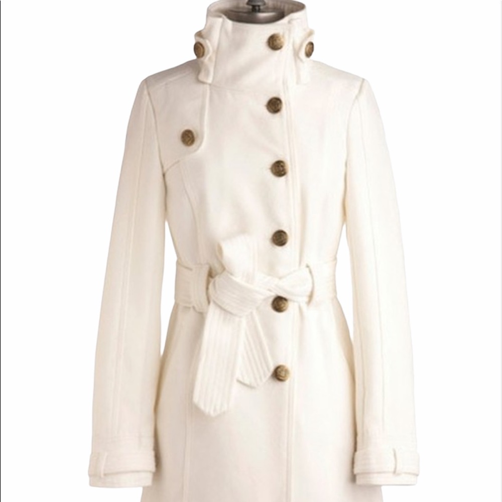Cream Peacoat